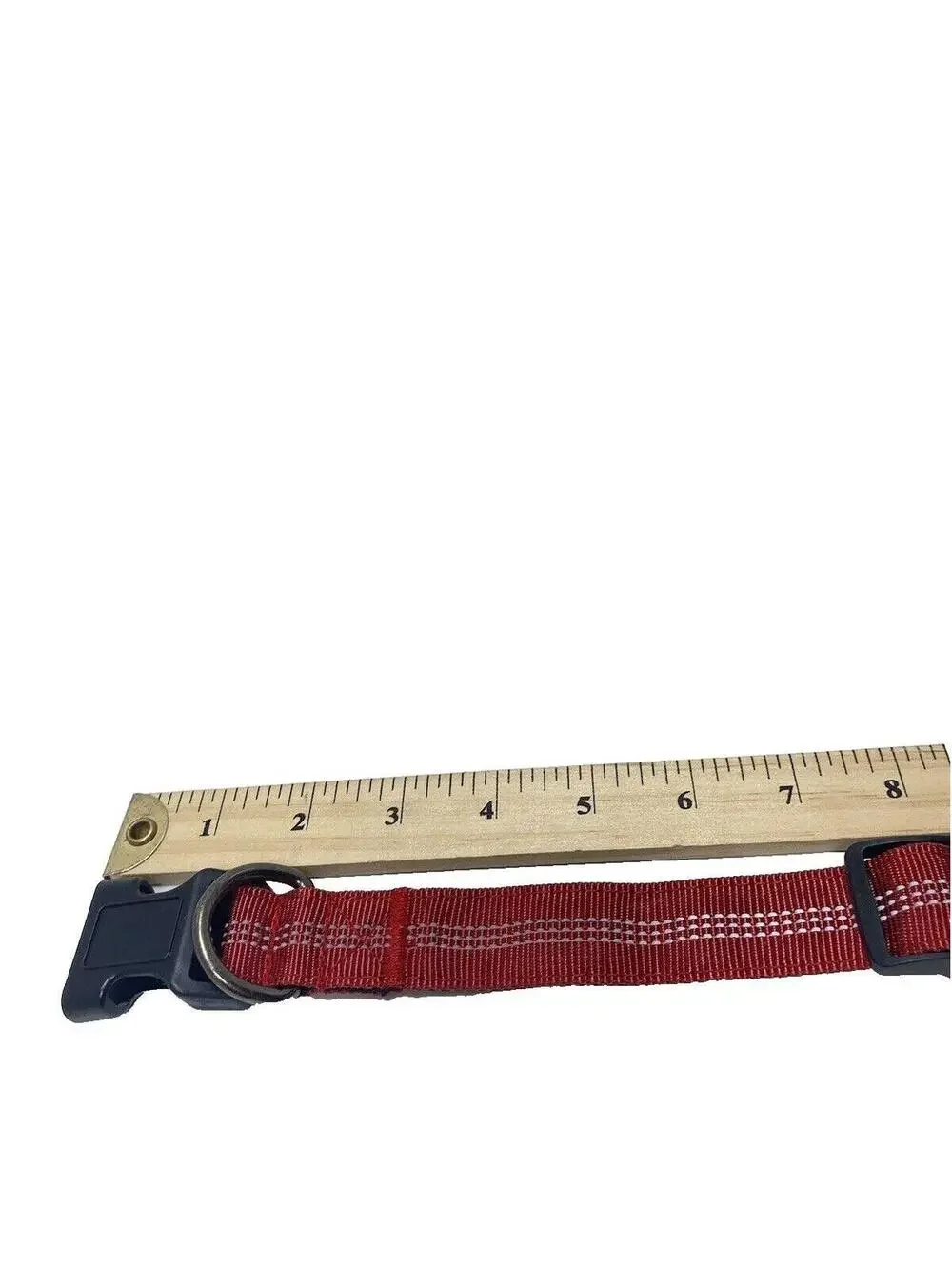 Adjustable Dog Collar for AirTag Red & Black, Brand New Pet Accessory